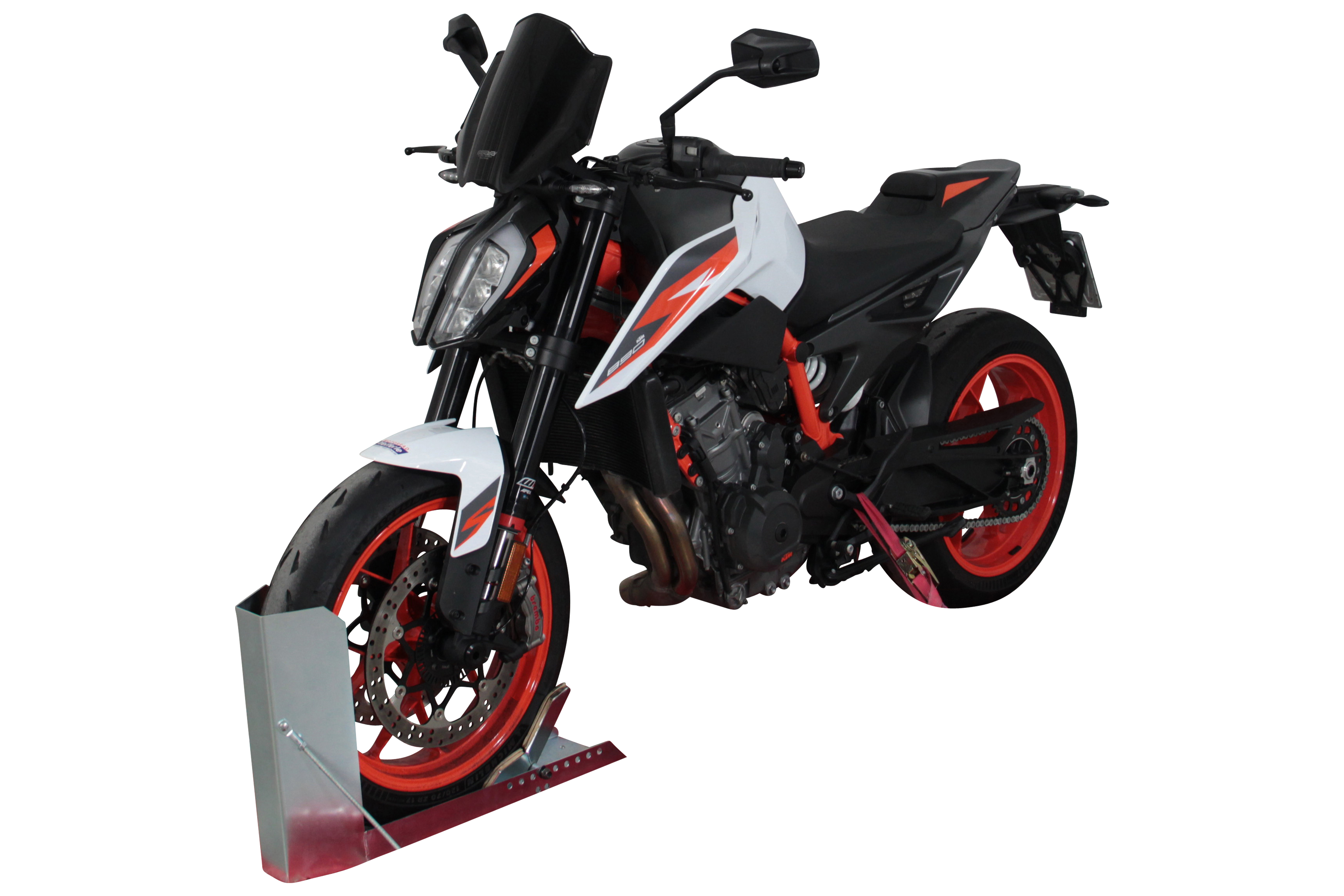 DUKE 890 R - Racingscheibe "NRM" 2019- - rauchgrau