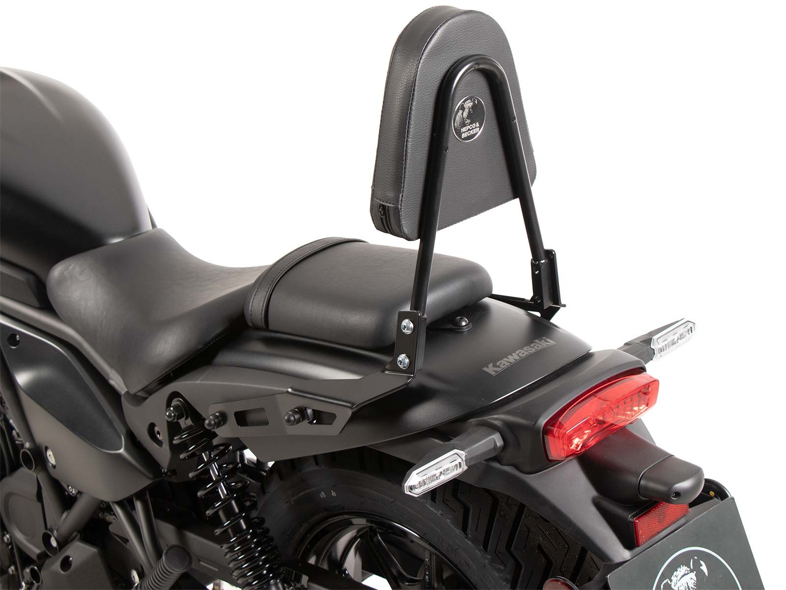 Sissybar ohne Gepäckträger schwarz für Kawasaki Eliminator 500 (2024-)