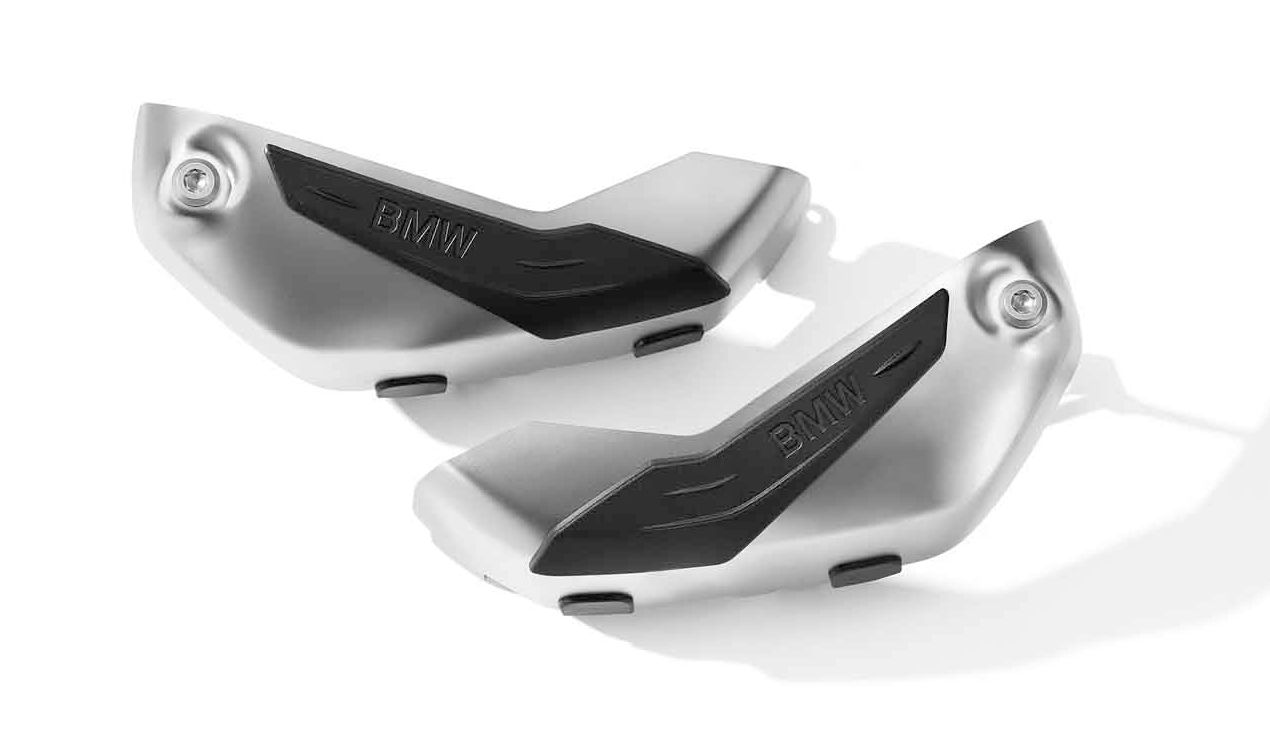 A0219153-20Zylinderkopfhaubenschutz Original BMW Satz Ventildeckelschutz Edelstahl für R1200 R LC RS LC RT LC R1200GS LC + Adventure LC