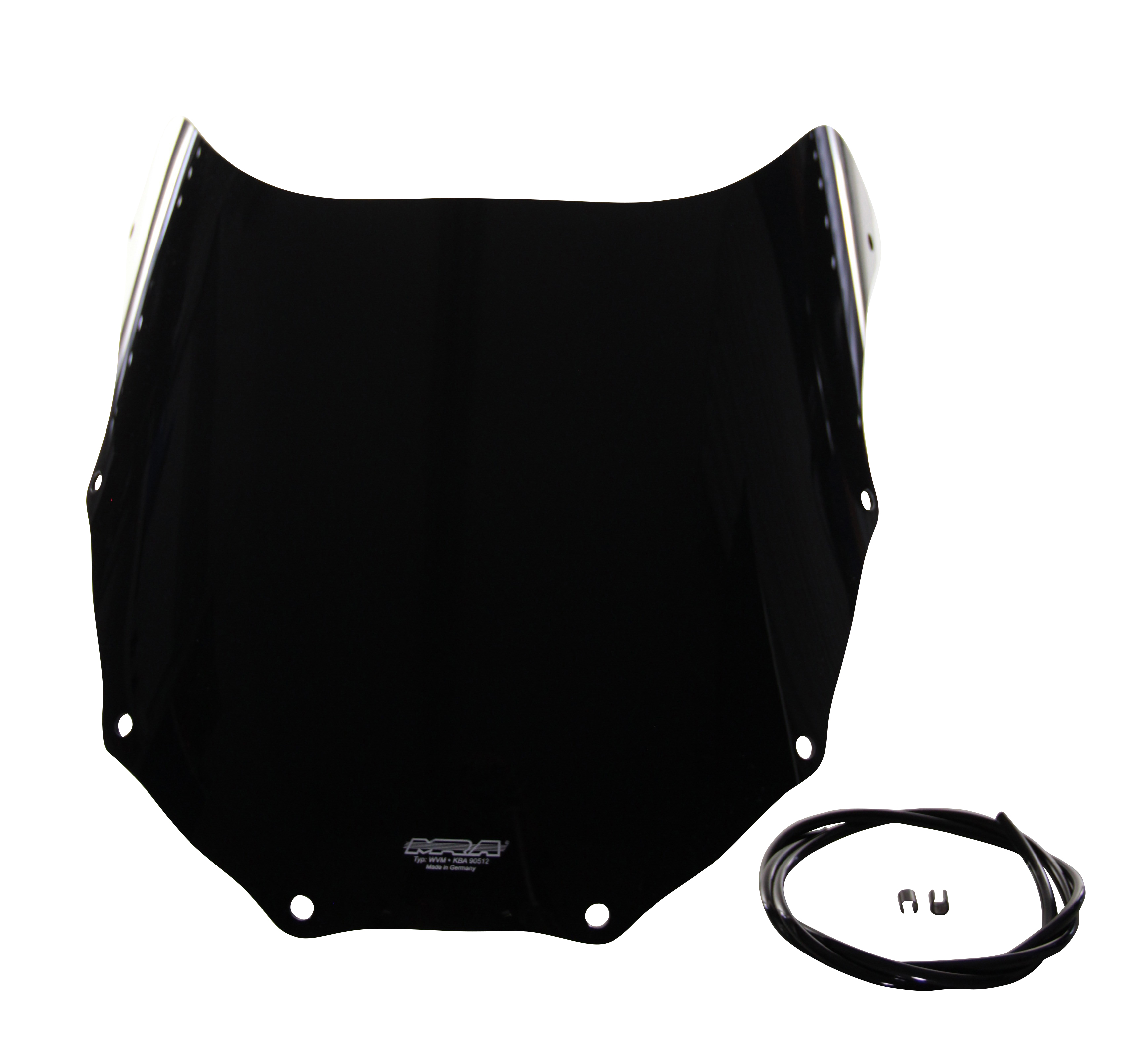 ZX 7 R - Originalformscheibe "ON" 1996-2003 - schwarz