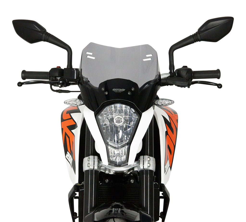 DUKE 125 / 200 / 250 / 390 - Spoilerscheibe "S" -2016 - schwarz