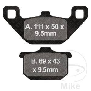 Bremsklotz Standard EBC Alternative: 7871072