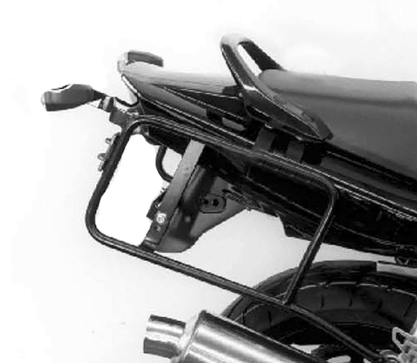 Seitenkofferträger festverschraubt schwarz für Yamaha FZS 600/S Fazer (2000-2004)