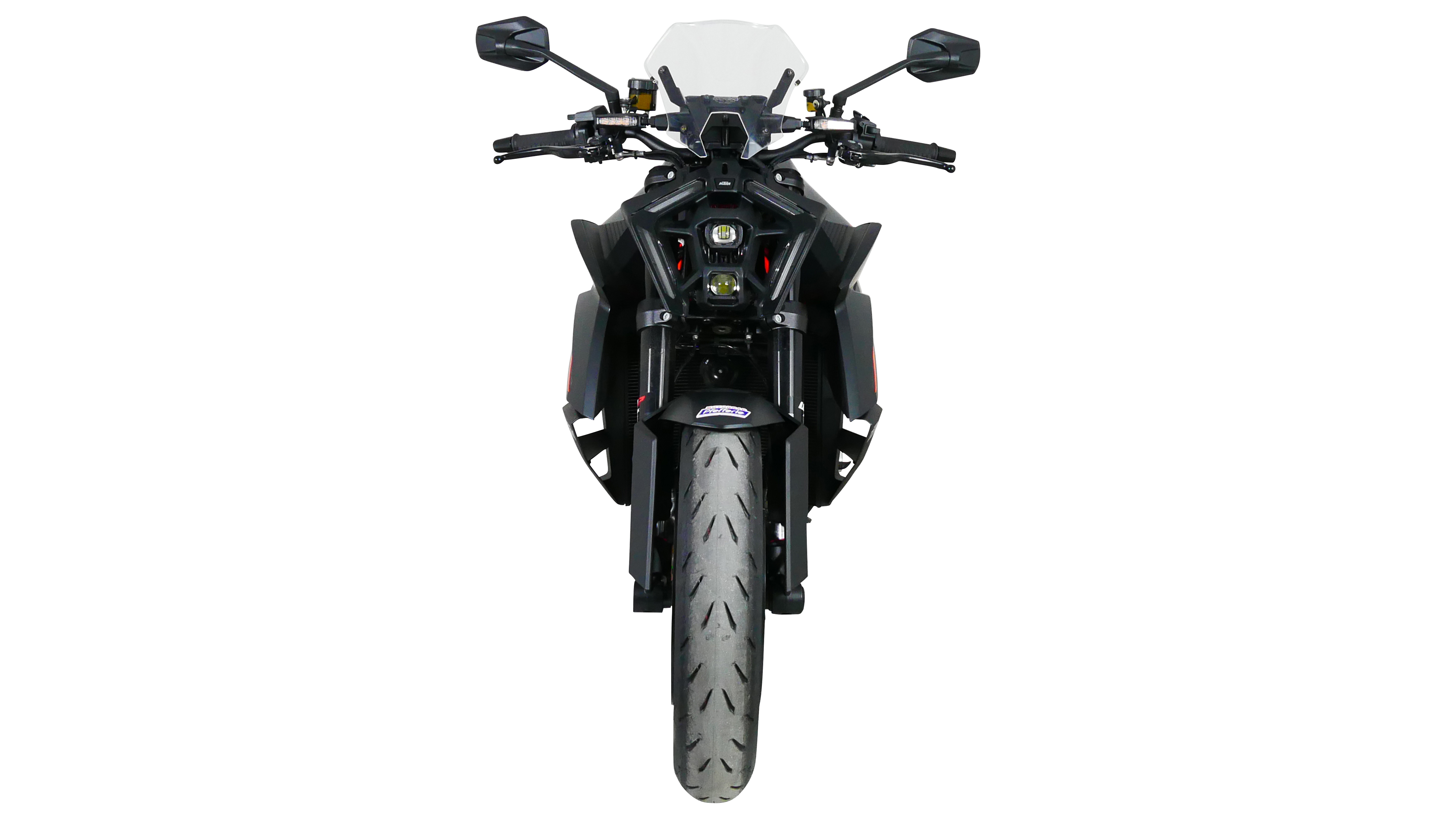 1390 SUPERDUKE R - Sportscheibe "NSPM" 2024- - farblos