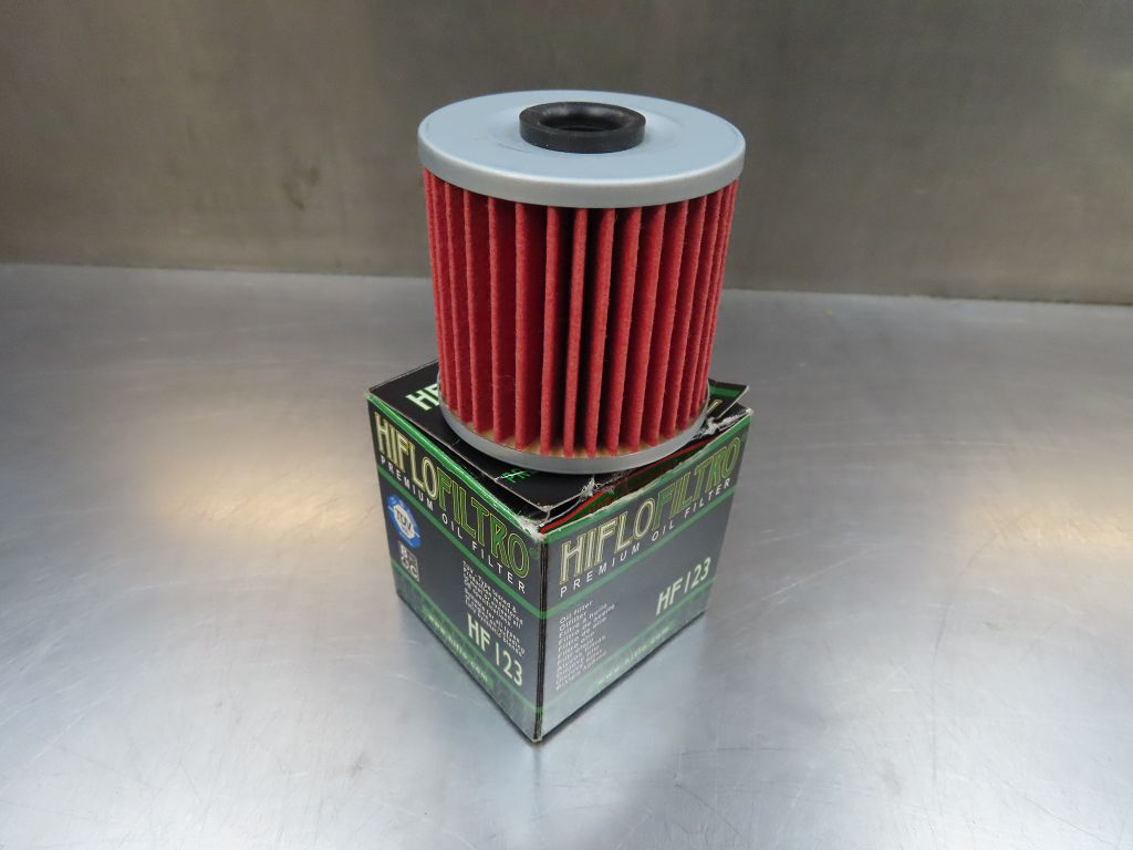 Ölfilter Hiflo HF123 für Kawasaki KLR250 KLR650 KLX250 KLX650R Z200 Z250 KLF 220 Bayou 