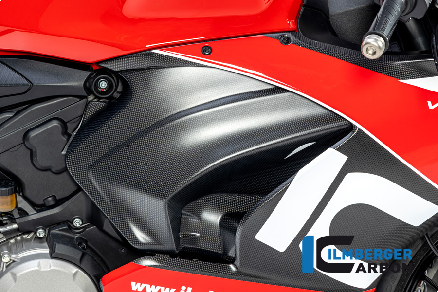 Abdeckung unterm Rahmen rechts matt Panigale V2