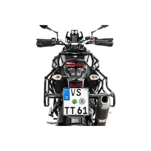 Motorrad Kofferträger Edelstahl Sondersystem für ZEGA Evo X für  Yamaha Ténéré 700 / World Raid