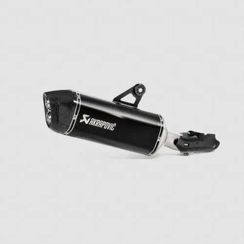 Endschalldämpfer Akrapovic slip-on, Titan, schwarz, für BMW R1250GS / R1250GS Adventure ab 2019 Endschalldämpfer Akrapovic slip-on, Titan, schwarz, für BMW R1250GS / R1250GS Adventure ab 2019