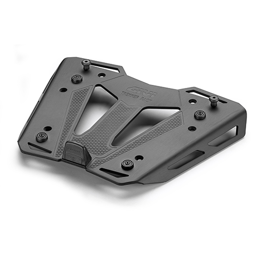 M8 Platten-Kit komplett Alu schwarz für Monokey Topcase / Max. Zuladung 6 kg