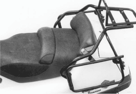 Seitenkofferträger festverschraubt schwarz für Piaggio Hexagon (1994-2003)