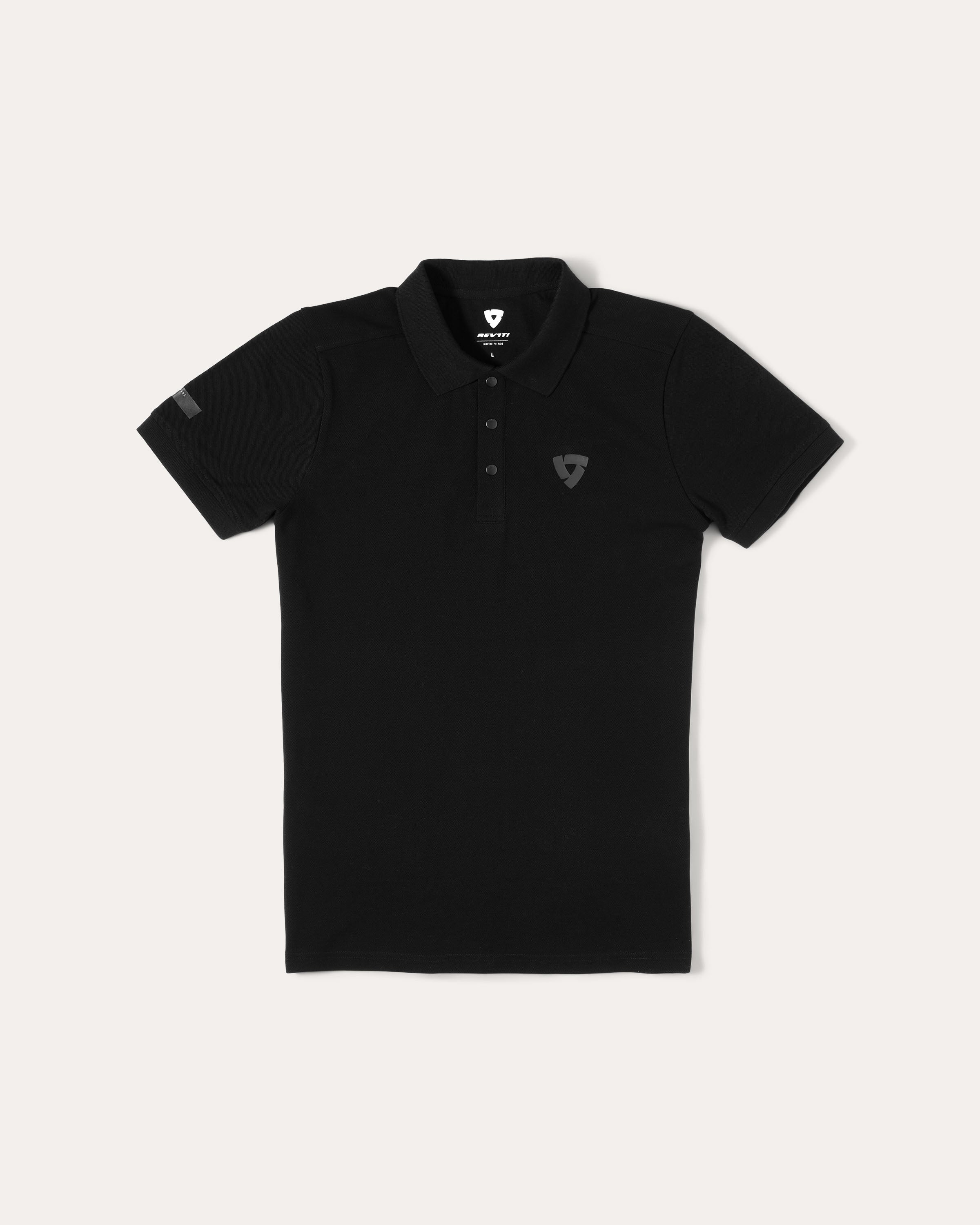 Polo Throwback | Black - Schwarz / XXL / Standard - Größe: XXL - Länge: Standard