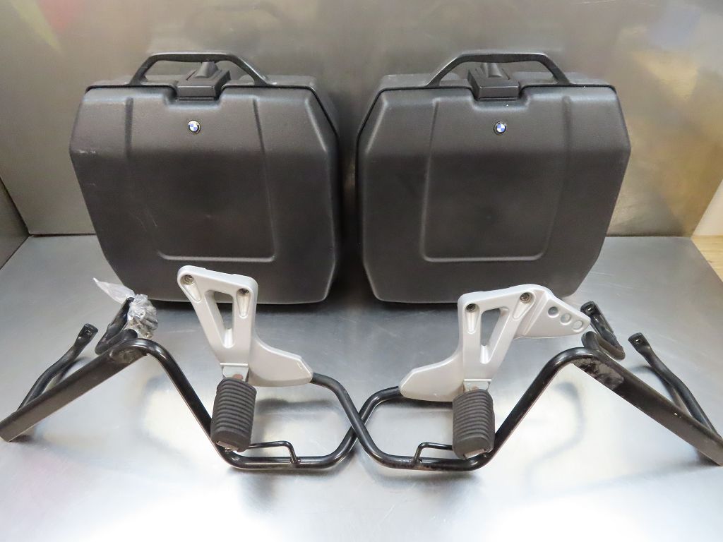 Citykoffer Koffer Seitenkoffer links/rechts mit Kofferträger und 1 Schlüssel für BMW F650ST F650