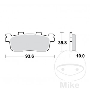 Bremsklotz Standard TRW Alternative: 7370303