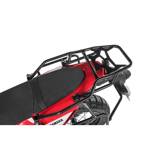 Motorrad Topcaseträger ZEGA / Gepäckbrücke schwarz, Edelstahl für Yamaha Ténéré 700 / World Raid