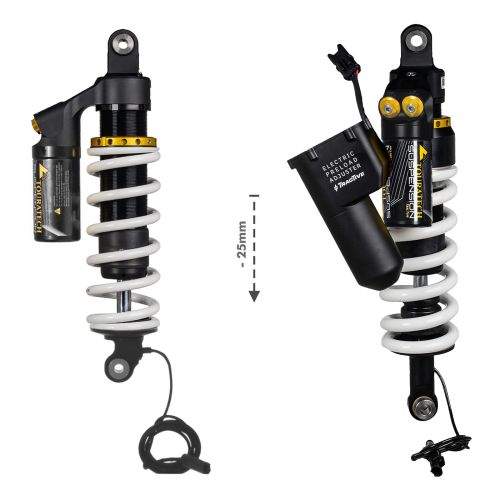 Touratech Suspension FAHRWERKSSET Plug&Travel Tieferlegung um -25mm für BMW R1200GS Adventure / R1250GS Adventure, (2014-2024)