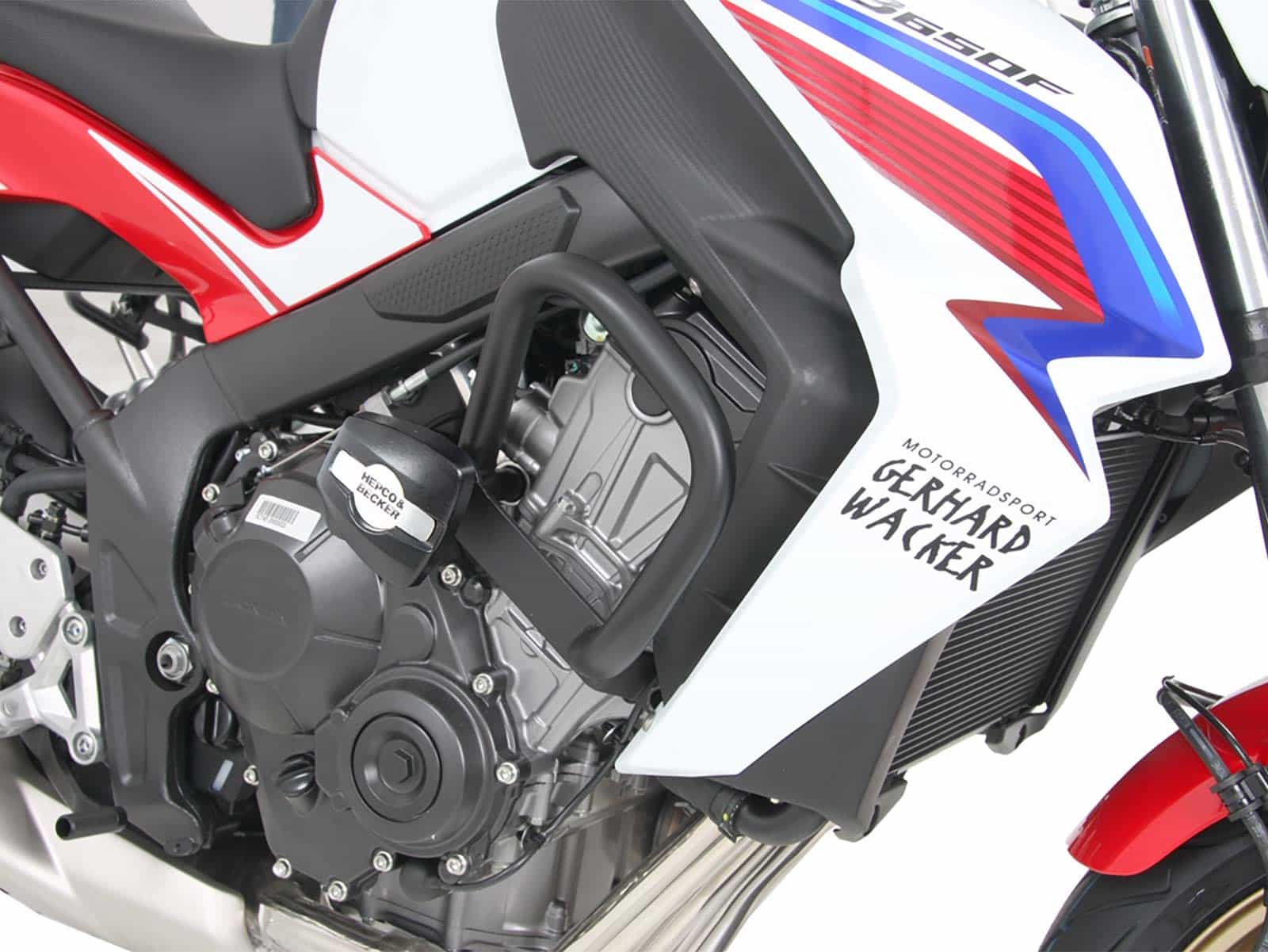 Motorschutzbügel inkl. Protectionpad schwarz für Honda CB 650 F (2014-2020)