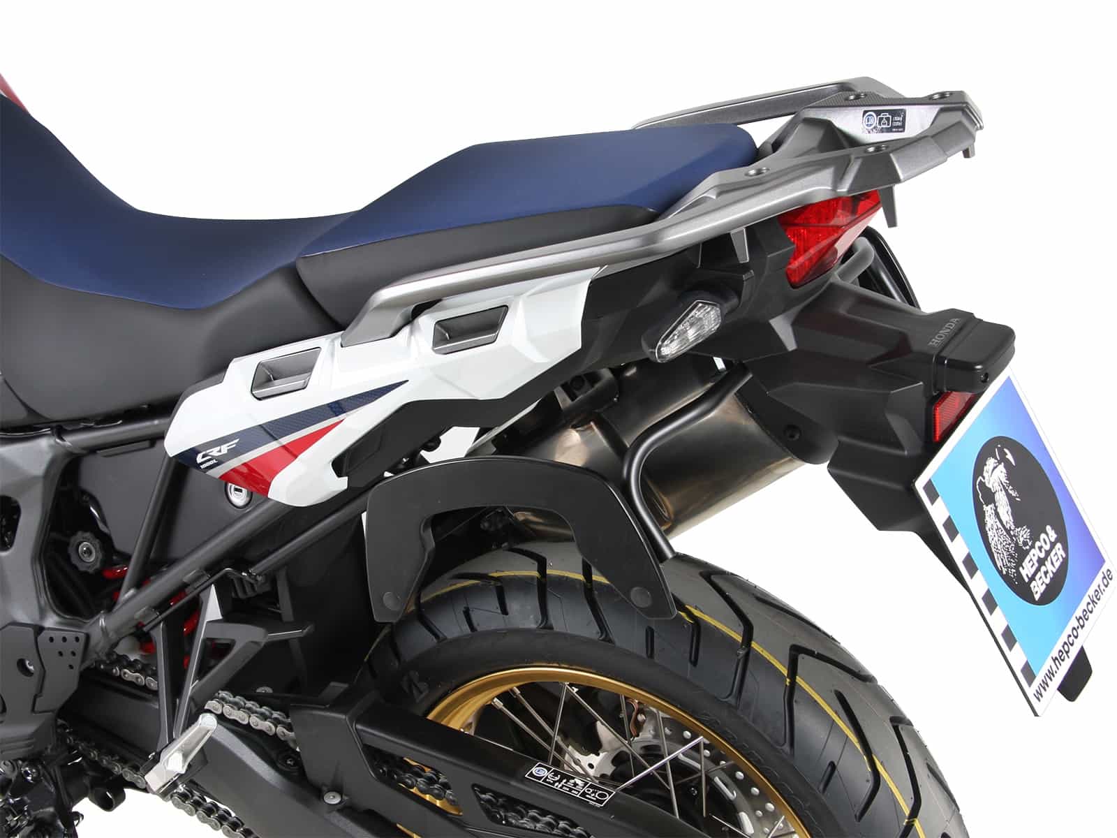 C-Bow Seitenträger schwarz für Honda CRF 1000 Africa Twin (2018-2019)