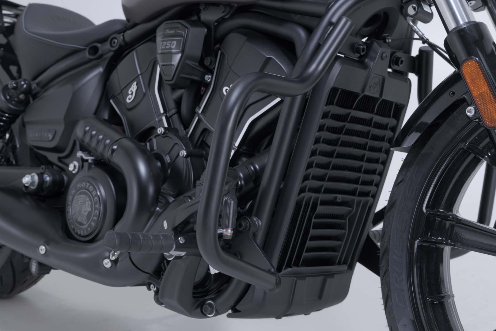 Sturzbügel Schwarz. Indian Scout-Modelle (24-).