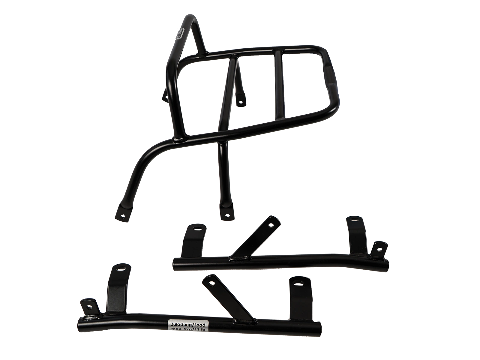 Rohrgepäckbrücke Topcaseträger schwarz für Kawasaki GPZ 750 (1985-1986)/900 R (1984-1993)