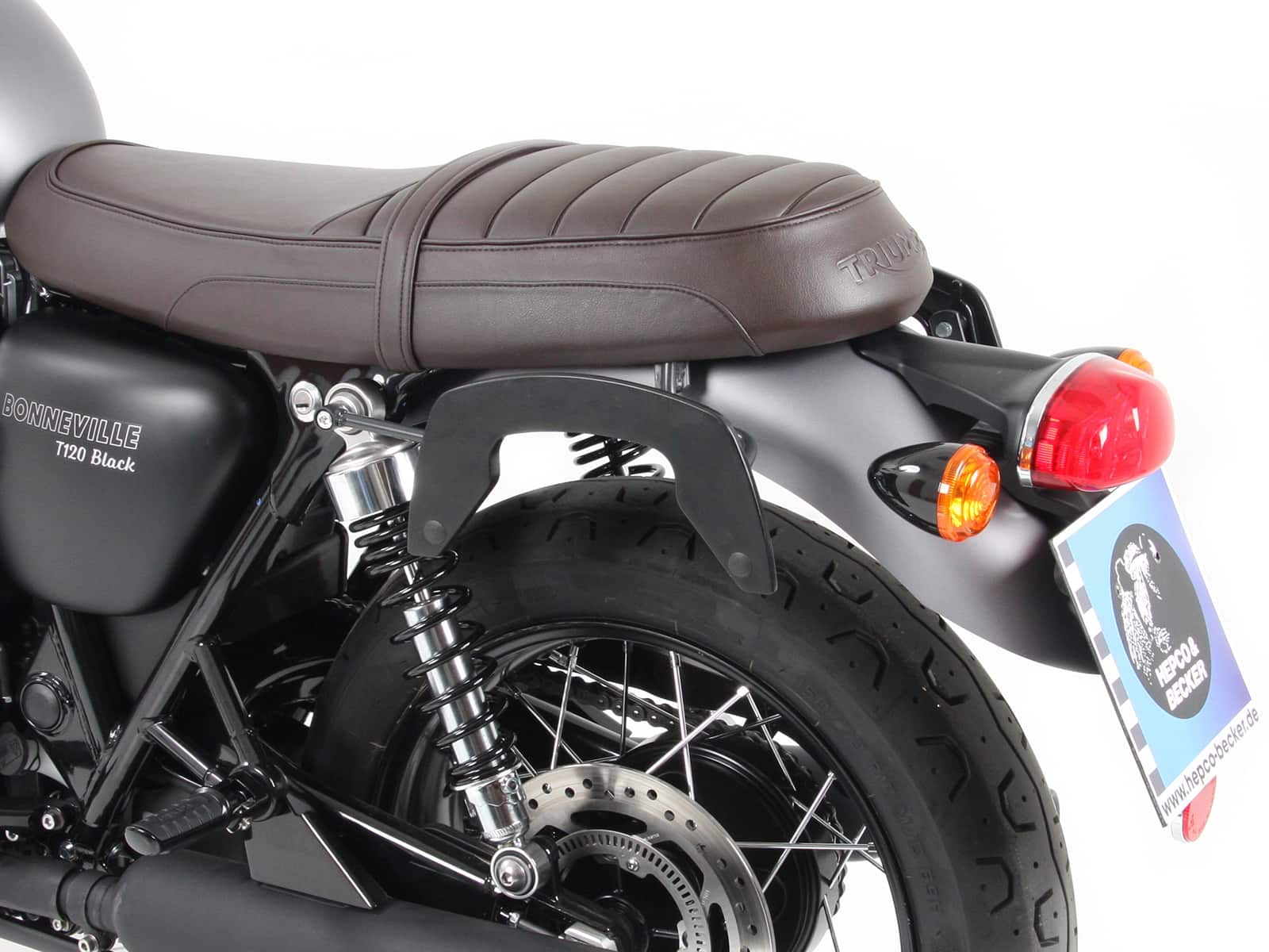 C-Bow Seitenträger schwarz für Triumph Bonneville T 120/Black (2016-)