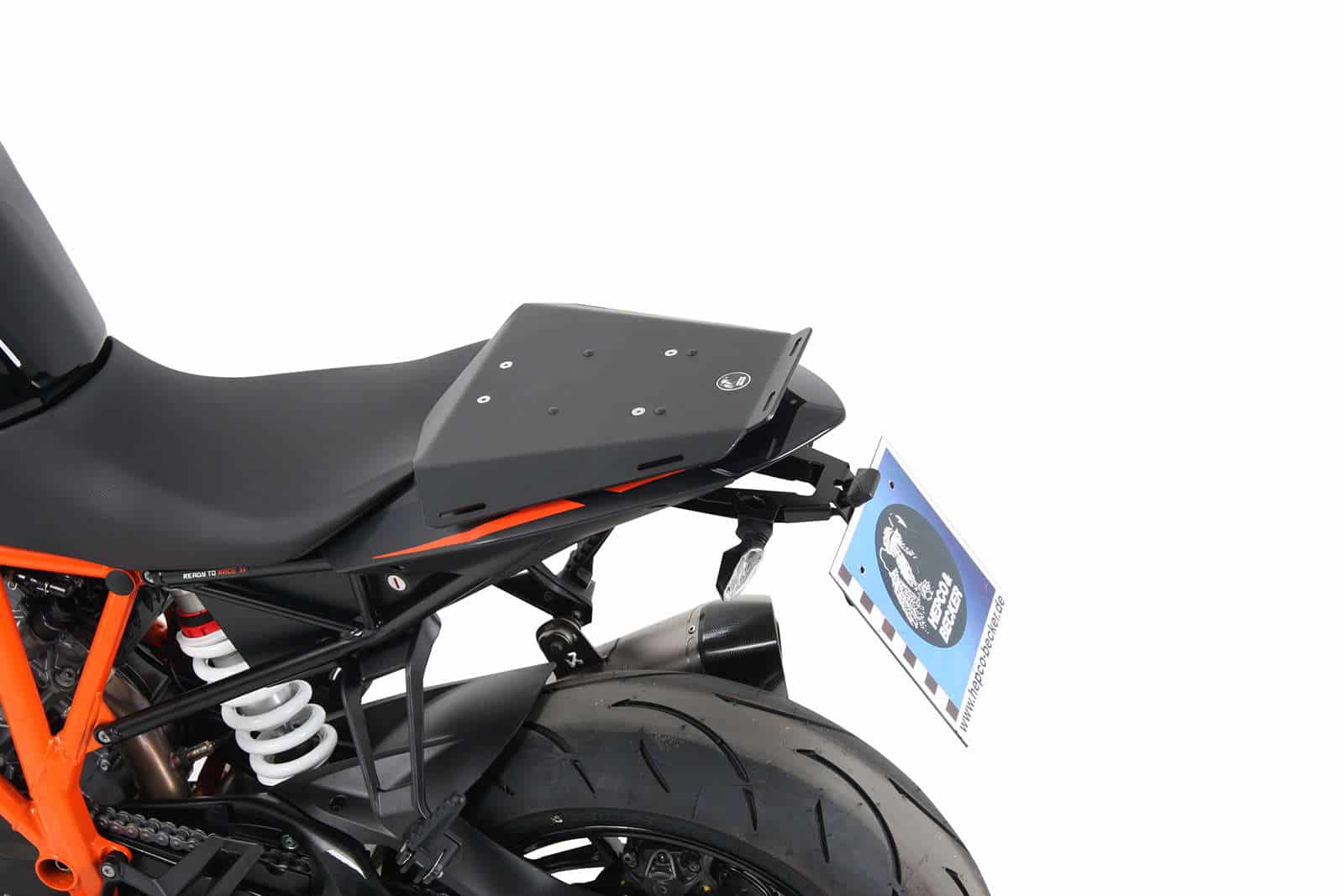 Sportrack schwarz für KTM 1290 Super Duke/R (2014-2016)