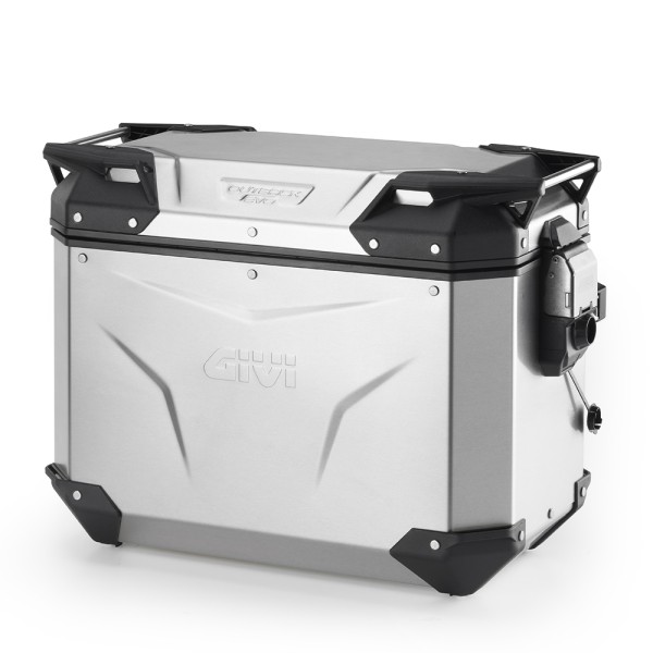 Alu-Seitenkoffer Trekker Outback EVO 44 Monokey Rechts, 44 Liter / SMART SECURITY LOCK