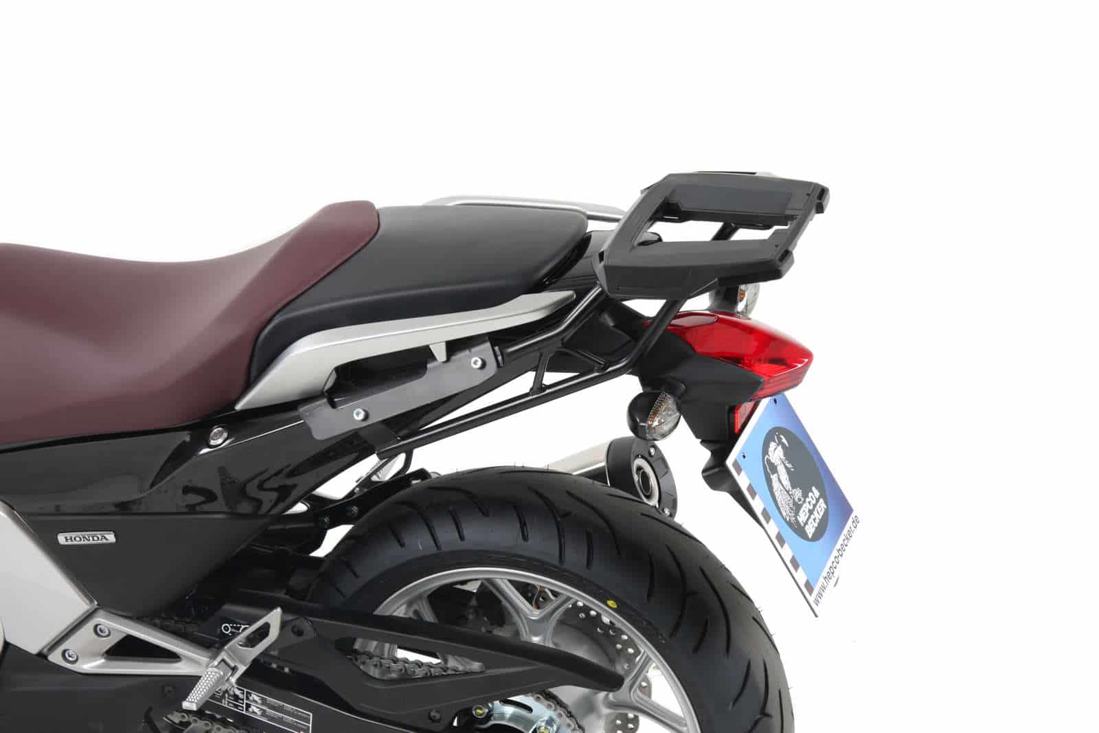 Alurack Topcaseträger schwarz für Honda Integra 700 (2012-2013)
