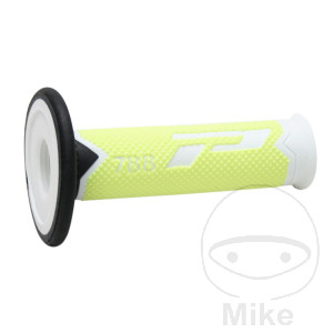 Griffgummi 788 weiß / schwarz fluoreszierend gelb Durchmesser 22 / 25 mm geschlossen.