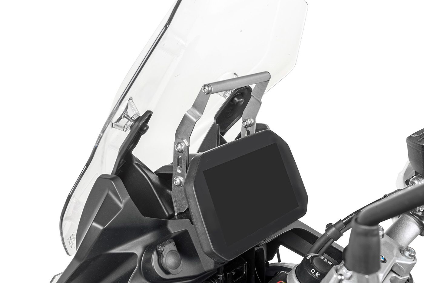 GPS-Anbauadapter über Instrumente V2.0, höhenverstellbar für BMW F900GS Adventure, F850GS/ Adventure, F800GS(2024-), F750GS