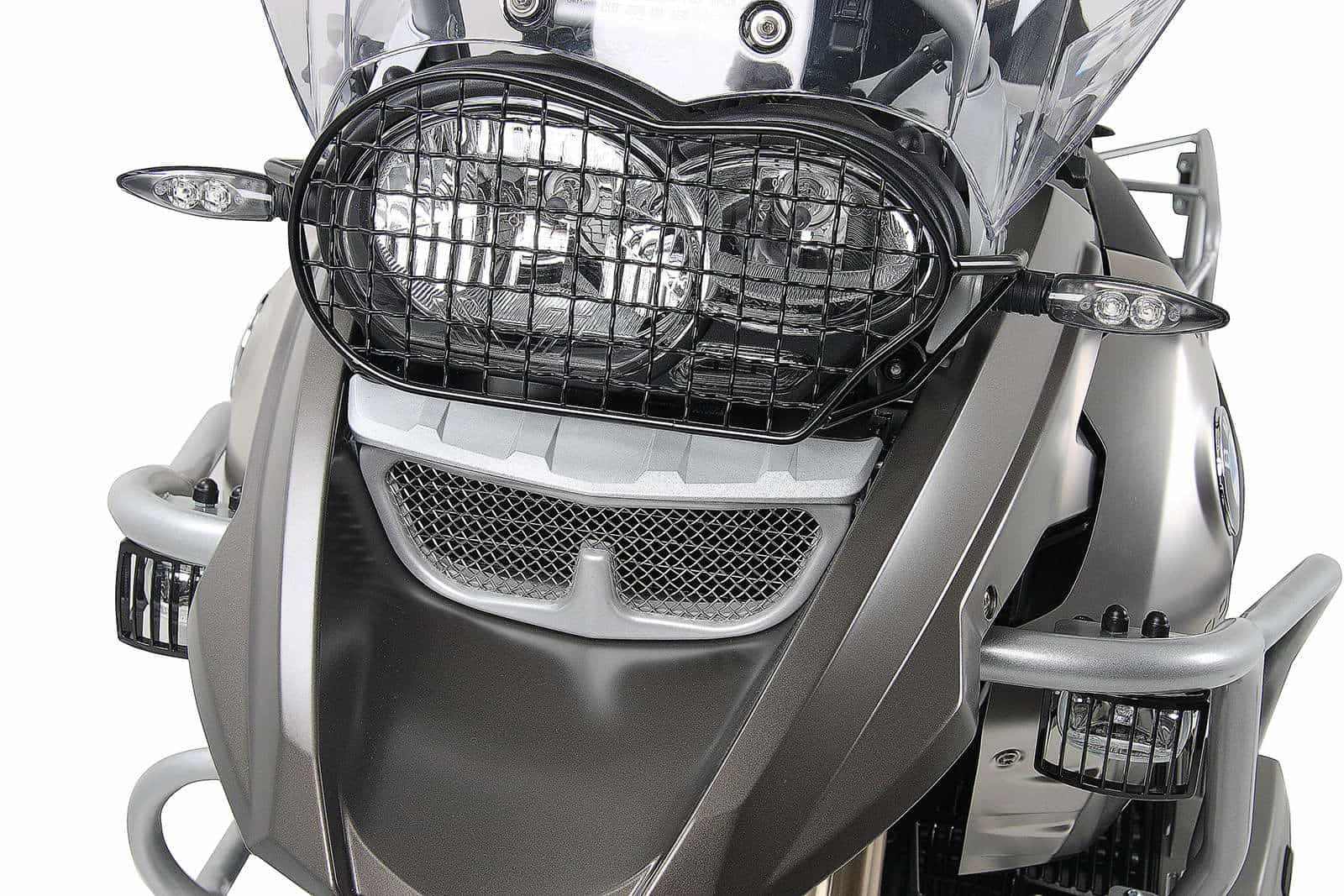 Lampenschutzgitter schwarz für BMW R 1200 GS (2004-2012)/Adventure (2006-2013)