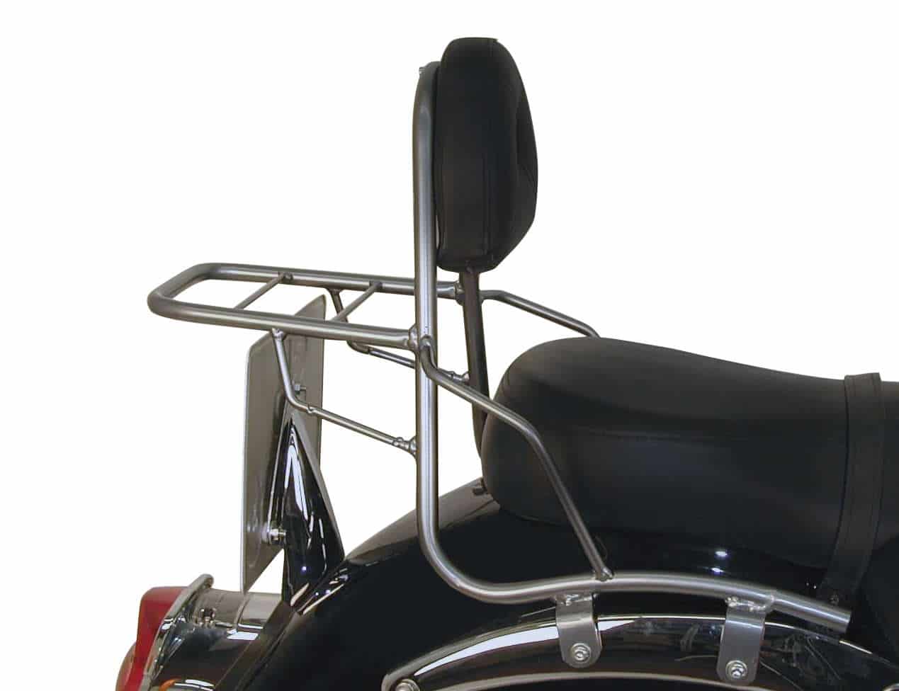 Sissybar mit Gepäckträger chrom für Kawasaki VN 1600 Classic (2003-2008)