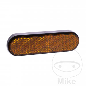 Gabelreflektor JMP Oval gebogen orange