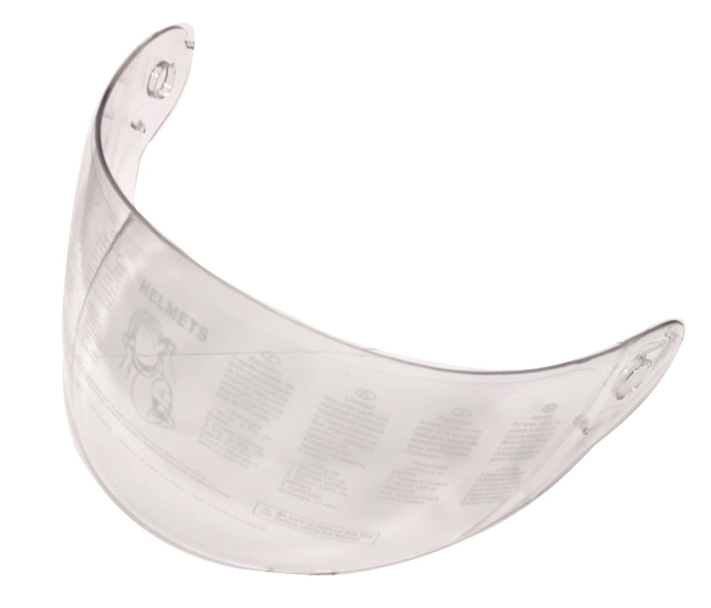 Kratzfestes Visier - transparent für verschiedene HPS Helme