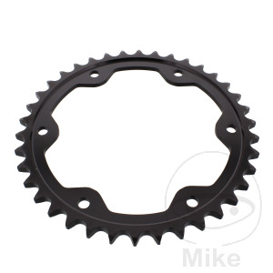 Kettenrad 38 Zähne Teilung 525 schwarz Innendurchmesser 153 Lochkreis 155