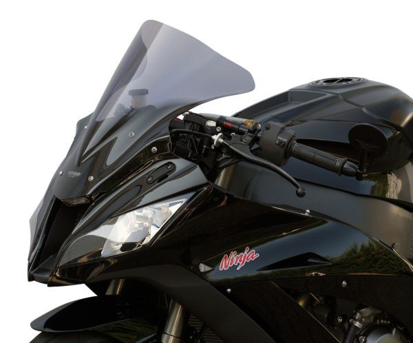 ZX 10 R - Racingscheibe "R" 2011-2015 - rauchgrau
