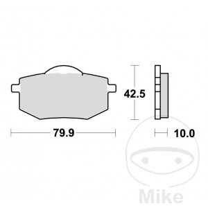 Bremsklotz Standard TRW Alternative: 7372337