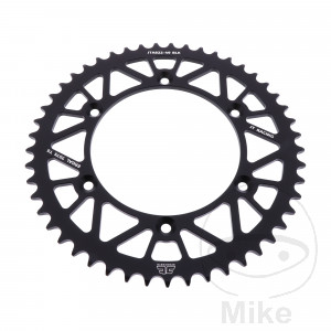 Alu-Kettenrad 49Z Teilung 520 schwarz JT Innendurchmesser 136 Lochkreis 156