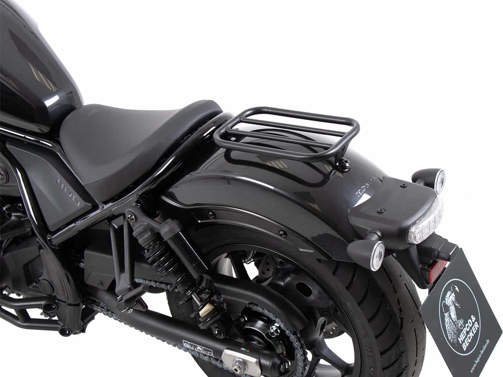 Solorack ohne Rückenlehne schwarz für Honda CMX 1100 Rebel / DCT (2021-2024)