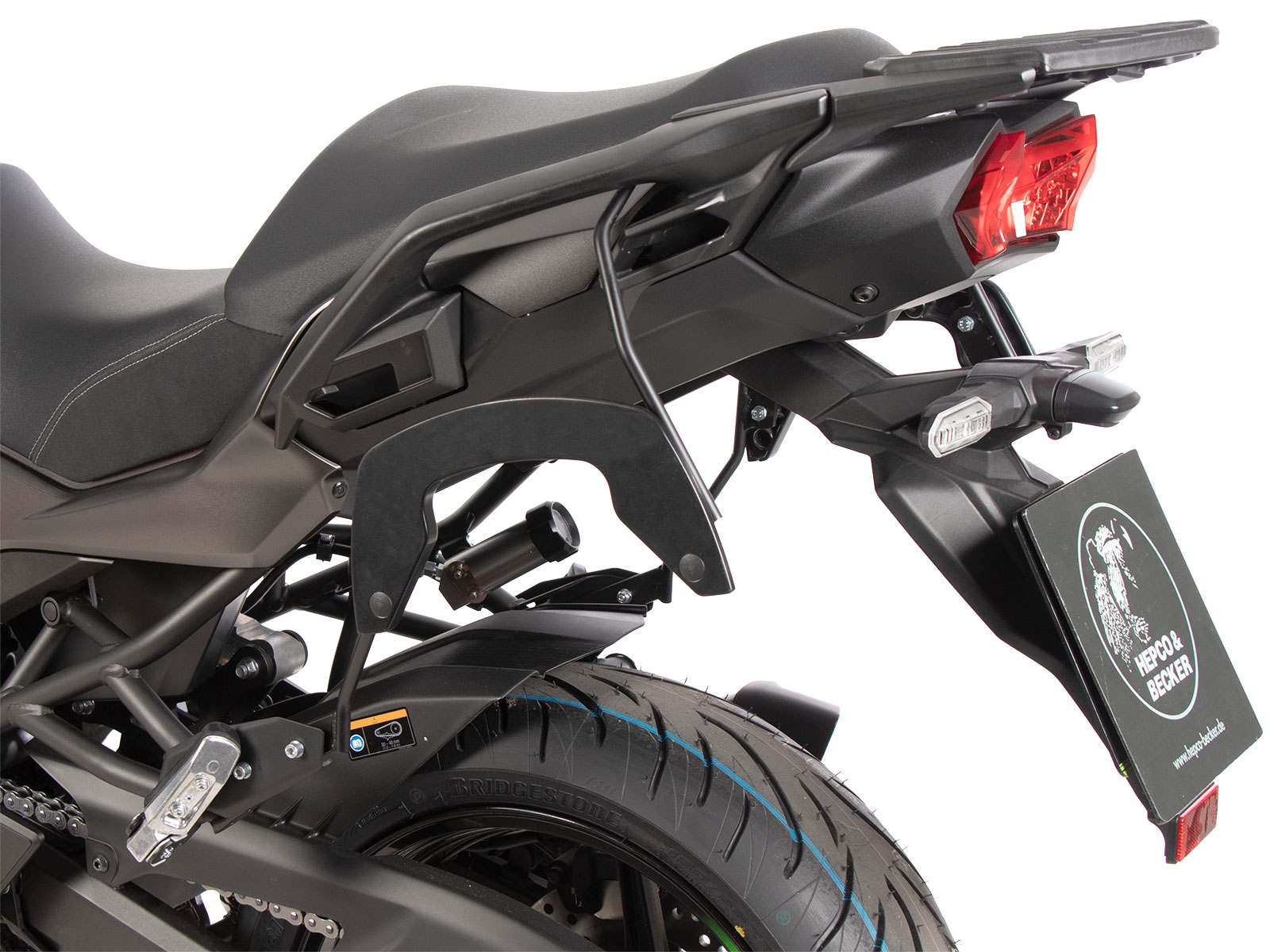 C-Bow Seitenträger schwarz für Kawasaki Versys 1100 / SE (2025-)