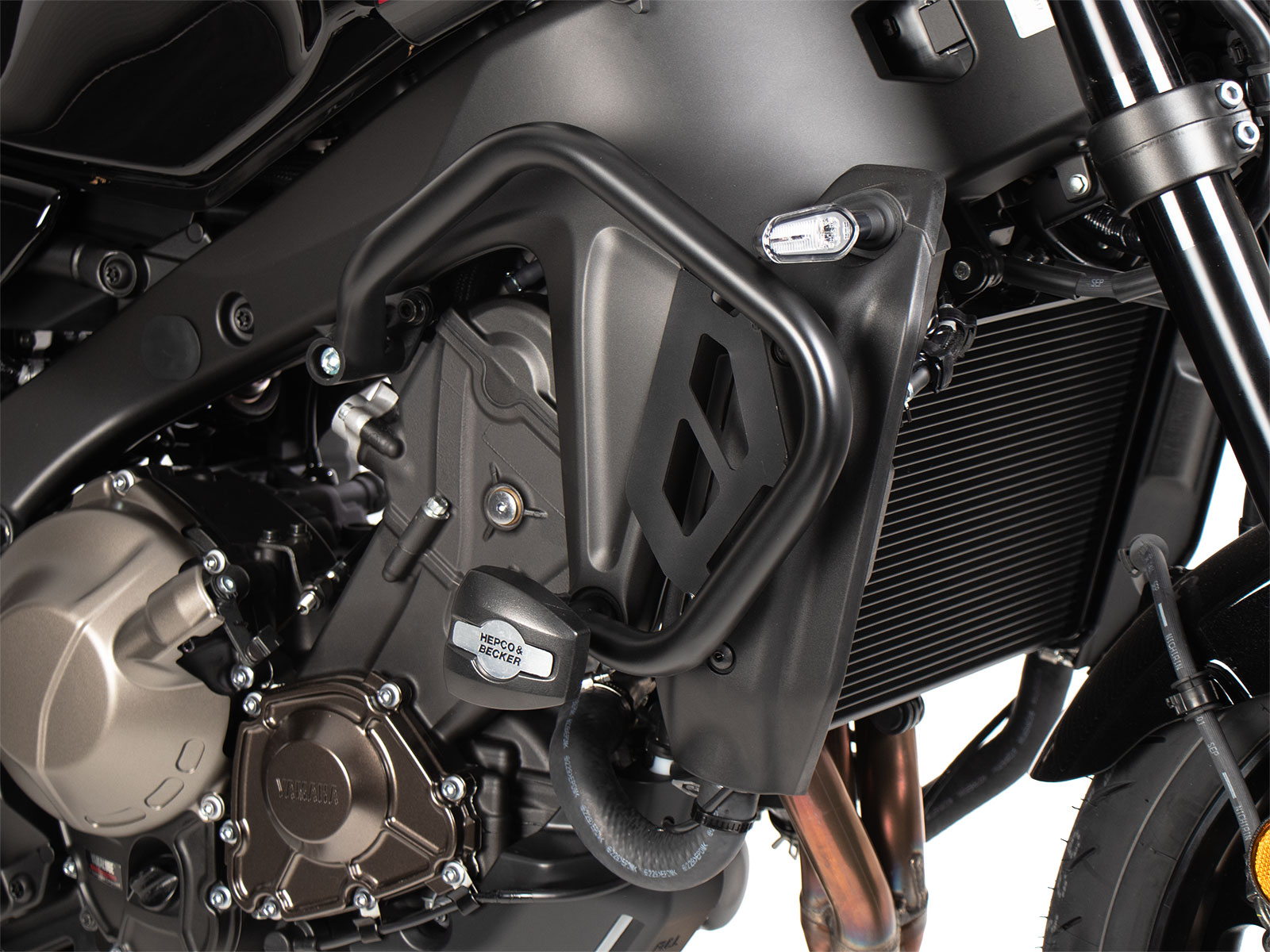 Motorschutzbügel inkl. Protection Pad schwarz für Yamaha XSR 900 (2022-)
