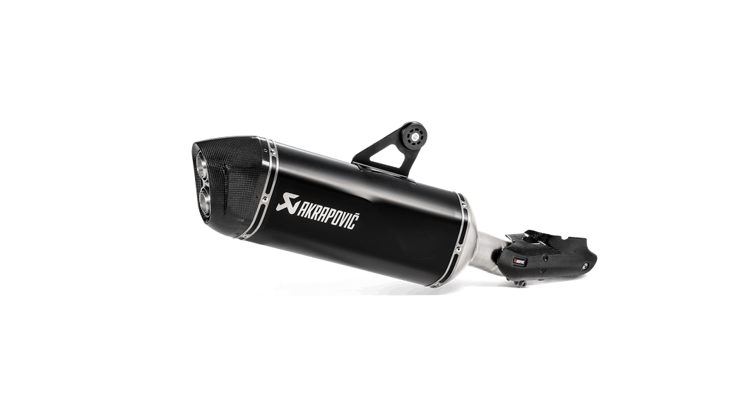 S-B12SO23-HAATBL Akrapovic Titan Carbon Auspuff Endschalldämpfer für BMW R1250GS + Adventure