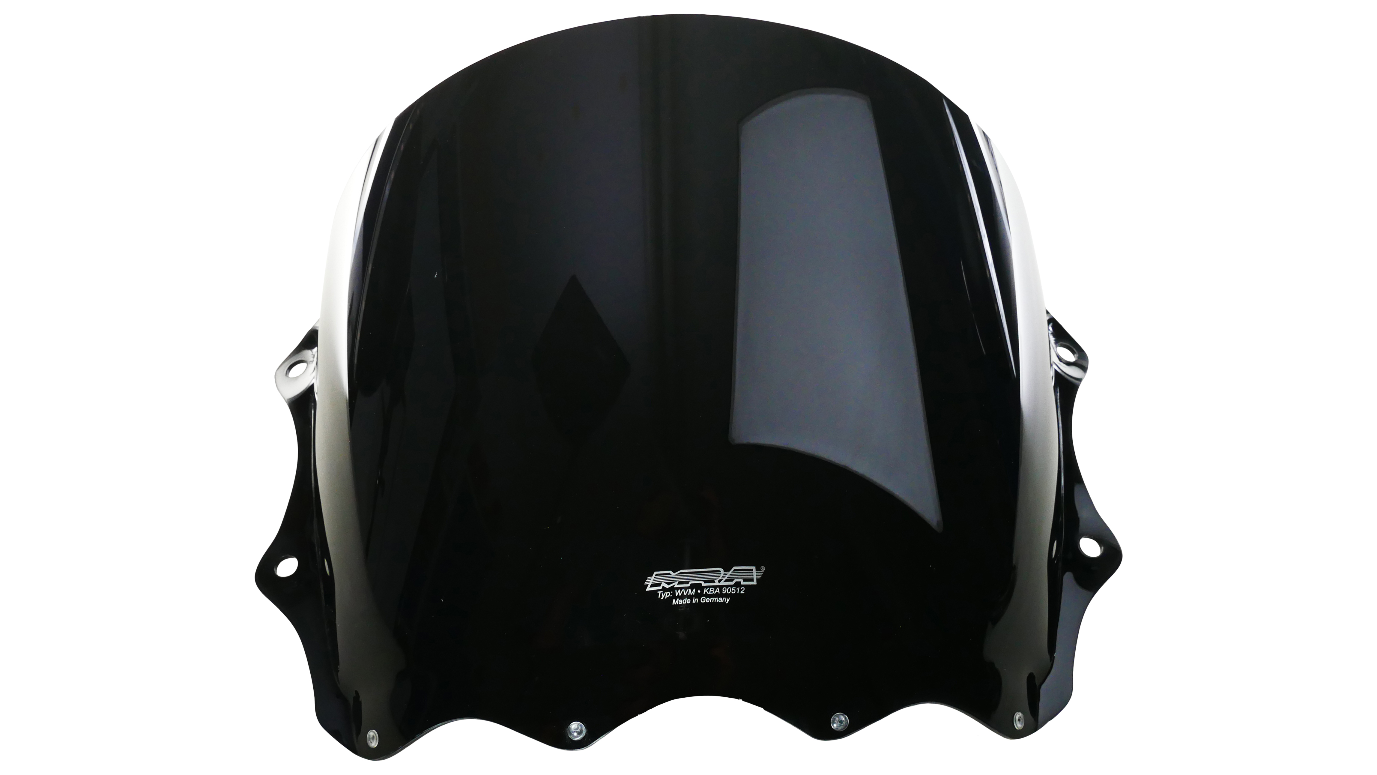 M1000 RR - Racingscheibe "RM" 2023-2024 - schwarz