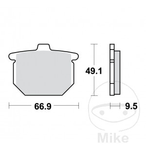 Bremsklotz Standard TRW Alternative: 7326127