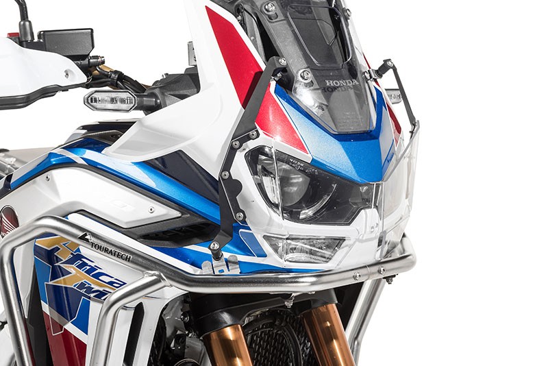 Scheinwerferschutz Makrolon mit Schnellverschluss für Honda CRF1100L Adventure Sports (-2023) *OFFROAD USE ONLY*