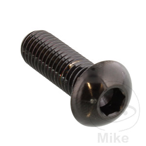 Schraube Bremsscheibe M8X1.25 mm 25 mm Edelstahl V4A schwarz