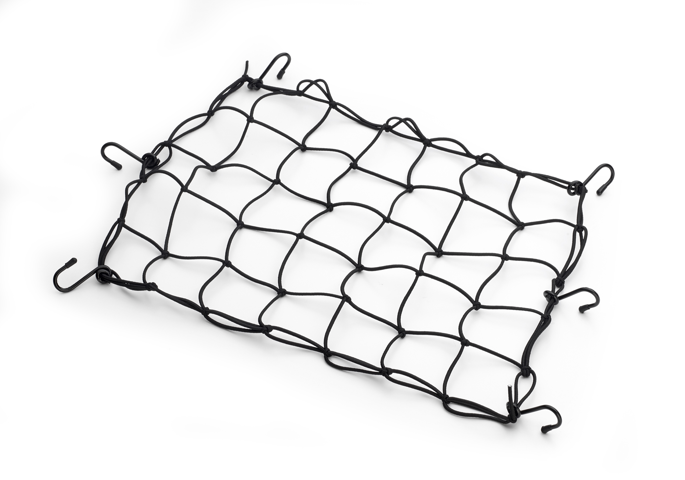 Kleines elastisches Gepäcknetz, schwarz 22 x 32 cm