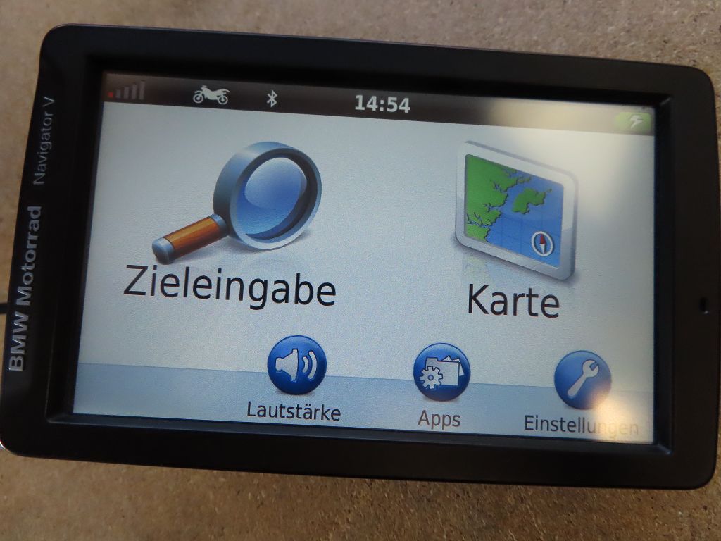 BMW Motorrad Navigator V Navi 5 ohne Zubehör