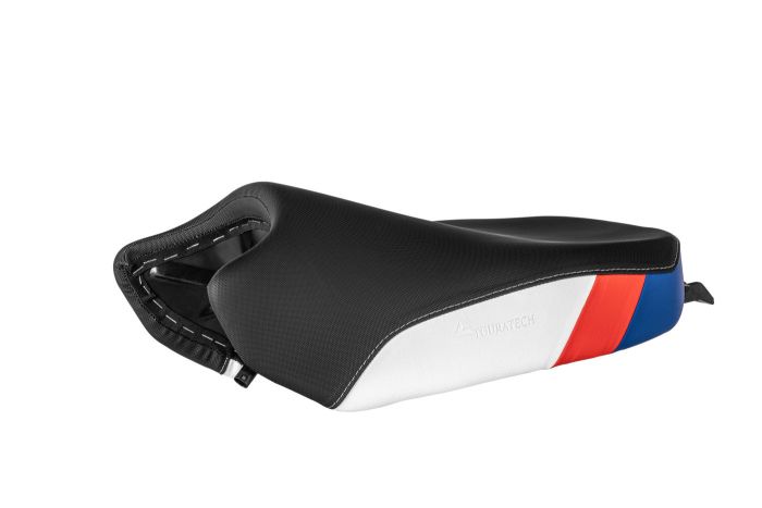 Komfortsitzbank "Style red blue"  Fresh Touch, Fahrer, beheizt für BMW R1300GS
