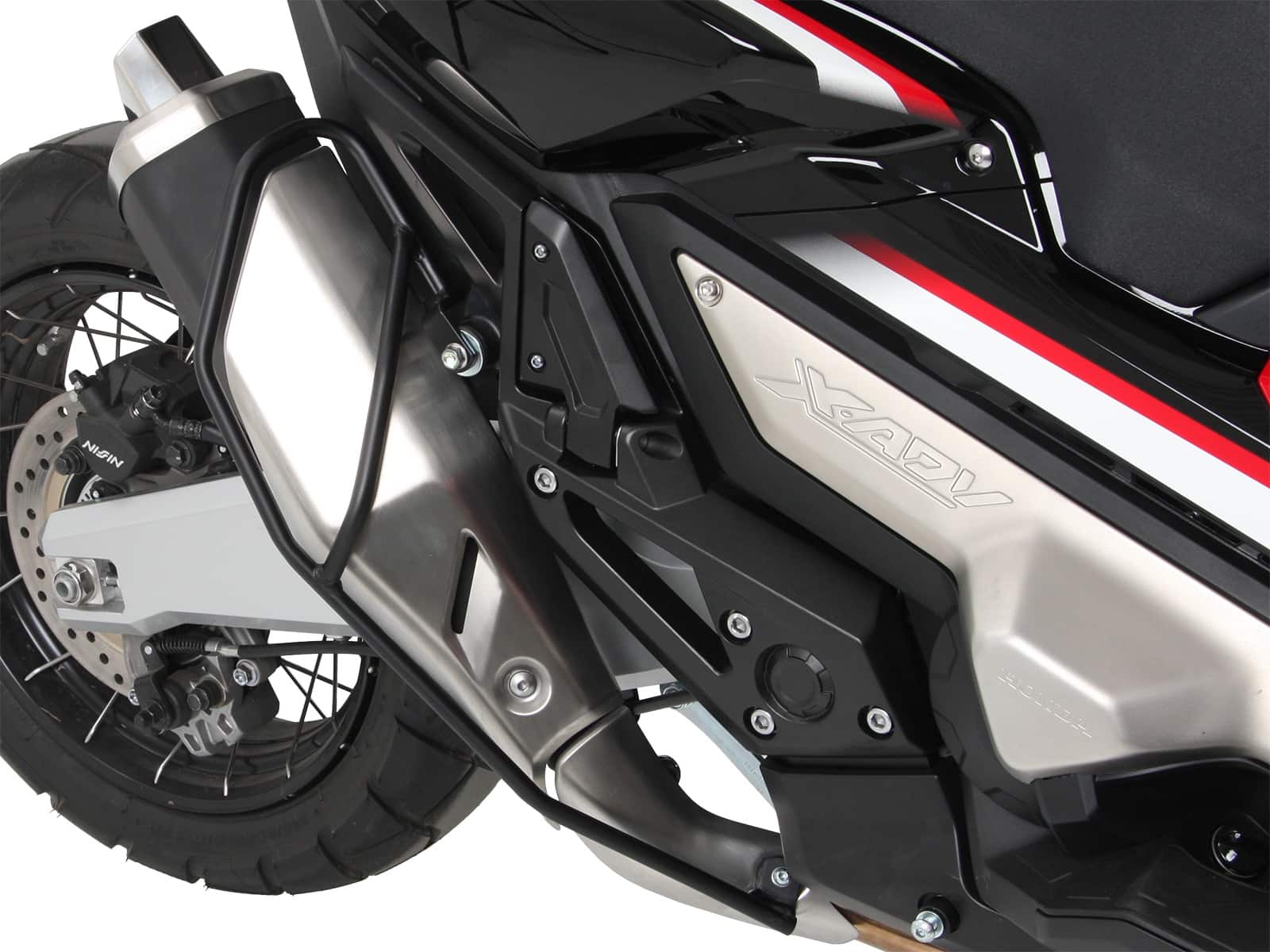 Schutzbügel für Endtopf - schwarz für Honda X-ADV (2017-2020)