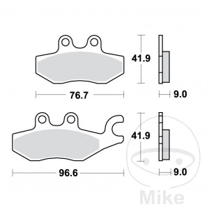 Bremsklotz Sinter Scooter TRW Alternative: 7323132